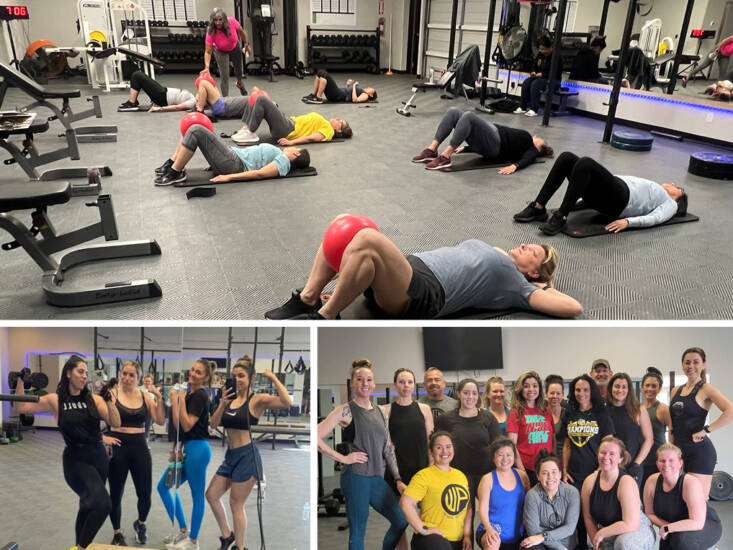 Supportive fitness community at Worden Physique.